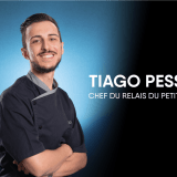 Tiago Pessoa , chef au relais du Petit Bourg